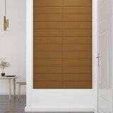  Zidne ploče 12 kom smeđe 60 x 15 cm baršunaste 1 08 m² | shoptok.hr