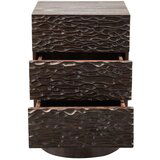 WOOOD Tamno smeđi noćni ormarić od masivnog manga Crumble – | shoptok.hr