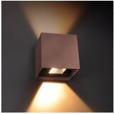  Brilagi - LED spoljna zidna svetiljka CUBE LED/6W/230V braon IP54 | Eponuda.com