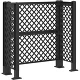  Rešetak za kantu Antracit 123 x 47 x 114 cm PP | Shoptok.si
