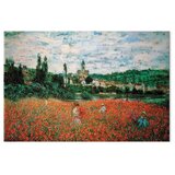  Slika - Claude Monet – Poppy Field near Vétheuil 120x80 Premium Print | shoptok.hr