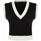 Trendyol Sweater Vest - Black - Regular fit Slike