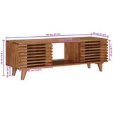 TV ormar s pohranom s vratima Prirodna 105 x 30 x 35 cm | shoptok.hr