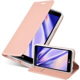 Cadorabo Ohišje, združljivo z LG X POWER v klasična rožnata zlata - Zaščitni ovitek z magnetnim zapiranjem, stoječo funkcijo in režo za kartice, (20552359) | Shoptok.si