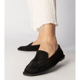 Gemre Black perforated eco-suede moccasins Stanila | shoptok.hr