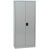 REGALUX Metalni ormar (D x Š x V: 41 x 80 x 180 cm, Sive boje, Nosivost: 50 kg/polica) | shoptok.hr