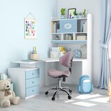 MID.YOU Mladinski Vrtljivi Stol Kiddy Gti 3, Roza | Shoptok.si