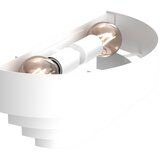  Zidno svetlo RINGS 2xE27/15W/230V, belo | Eponuda.com