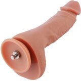 HiSmith HSA20 Dual Layer Ultra Lifelike Soft Silicone Dildo KlicLok Flesh 22cm Cijene