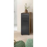 MID.YOU Srednje Visoka Omara Ice, Črna, Barva Hrasta | Shoptok.si