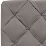  Okvir kreveta s LED-om bez madraca Taupe 80x200 cm Tkanina | shoptok.hr