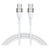 Wozinsky Vzdržljiv gibljiv kabel USB-C - USB-C PD 65W 1m bel, (21831633) | Shoptok.si