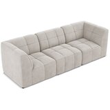 Makamii Bež žametna sedežna garnitura 255 cm Aloha – | Shoptok.si