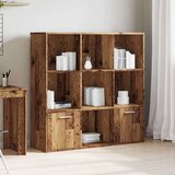 vidaXL Ormar za knjige staro drvo 98x29x97 5 cm konstruirano drvo | shoptok.hr