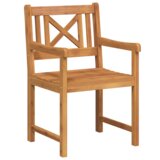 vidaXL Vrtni stoli 4 kosi 56x55.5x90 cm Trden les akacijevca | Shoptok.si