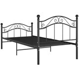  Okvir za krevet crni metalni 90 x 200 cm | shoptok.hr
