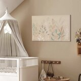  Slika - Morning in the Meadow - Various Pastel Plants on a Beige Background 60x40 Premium Print | shoptok.hr