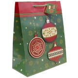  Novoletna darilna vrečka, velika, mat | Shoptok.si