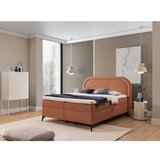 Ropez Narančasti boxspring krevet s prostorom za odlaganje 180x200 cm Ornes – | shoptok.hr