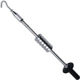 vidaXL Drsno kladivo s kavljem 63 cm ogljikovo jeklo | Shoptok.si