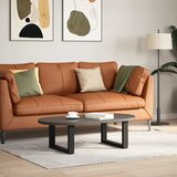  Noge za klub stolić U-oblik 2 kom Crne 50 x (30-31) cm Čelik | shoptok.hr