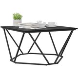  Kava Stol Crni hrast 80 x 80 x 45 cm Inženjerska drva i čelik | Eponuda.com