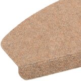  Samoljepljivi stepenasti ulošci 15 pcs Bež 80 x 28 x 3,5 cm | shoptok.hr