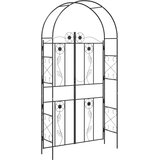  Vrtni lok Enobarvno Črna 115 x 37 x 226 cm, (5000160739) | Shoptok.si