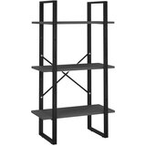 vidaXL Police za pohranu sive 60 x 30 x 105 cm od iverice | shoptok.hr