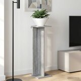  Stalak za biljke Sivi Sonoma 25 x 25,5 x 80,5 cm | shoptok.hr