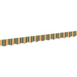 vidaXL Tenda z volančkom za 3,5 m okvir, zelena in rumena 3,3 x 0,2 m | Shoptok.si