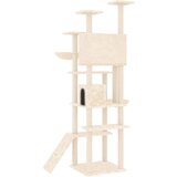  Penjalica za mačke sa stupovima za grebanje krem 191 cm | shoptok.hr