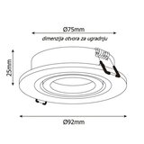 Bb Link nosač za led panel 1 metalni black | ePonuda.com