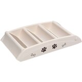 vidaXL Sklopive stepenice za pse krem 62 x 40 x 49,5 cm | shoptok.hr