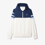 Lacoste TENNIS WATER-REPELLENT HOODED JACKET Plava Cijene