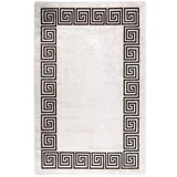vidaXL Pralna preproga 80x150 cm svetlo bež protizdrsna