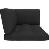  Kutna vrtna sofa od paleta od crno impregnirane borovine | shoptok.hr