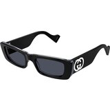 Gucci GG0516S 018 ONE SIZE (52) Črna/Siva Cene