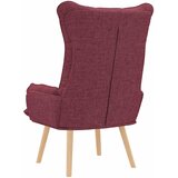  Fotelja Vinska crvena 69 x 74 x 93 cm Tkanina i šperploča | Eponuda.ba