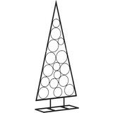  Metalno ukrasno božićno drvce crno 125 cm | shoptok.hr