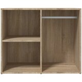  Garderobni ormarić boja hrasta 80x40x65 cm konstruirano drvo | Shoptok.si