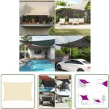  The Living Store Senčno jadro 160 g/m² krem 2,5x4 m HDPE - Senčno Jadro, (21743580) | Shoptok.si
