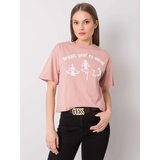 RUE PARIS T-shirt-157-TS-0086.60P-Light Pink | Shoptok.si