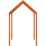 Krov za dječji krevet voštano smeđi 207x95,5x159 cm borovina | Eponuda.ba
