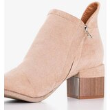 Resti Light brown women's boots on the post Jeneuer - Footwear | Shoptok.si