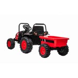 Lean_Toys Traktor s prikolico 12v Rdeča ben | Shoptok.si