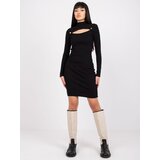 RUE PARIS Dress-RV-SK-7433.51-black | Shoptok.si