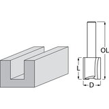 Makita ravno glodalo sa 2 zupca D-47547 Cene