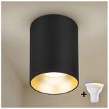 Brilagi LED RGBW prigušiva spot svetiljka TRINE 1xGU10/4,8W/230V crna/zlatna | Eponuda.com