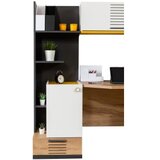 Hanah home Hanah kućni radni sto, smeđi | Eponuda.ba